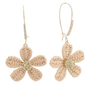 Betsey Johnson Spring Chick Daisy Earrings